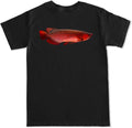 FTD Apparel Men's Red Arowana Fish T Shirt