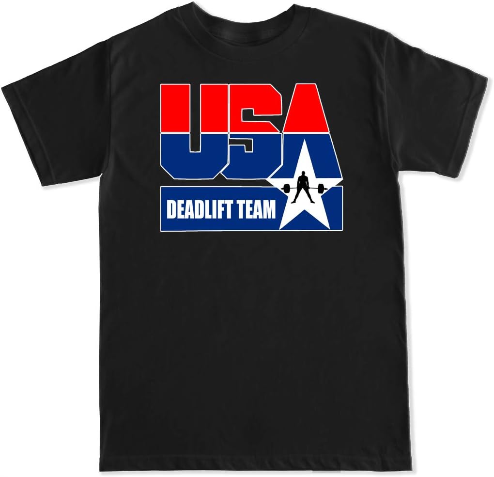 FTD Apparel Men's USA Deadlift Team T Shirt