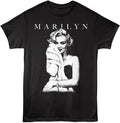 Marilyn Monroe Soft Fur Adult Short Sleeve T Shirt Pop Culture Actress Model Vintage Style Graphic Tees
