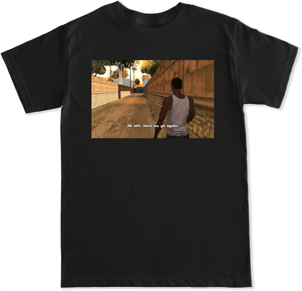 FTD Apparel Men's Here We Go Again T Shirt