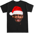 FTD Apparel Men's Santa Lebron T Shirt