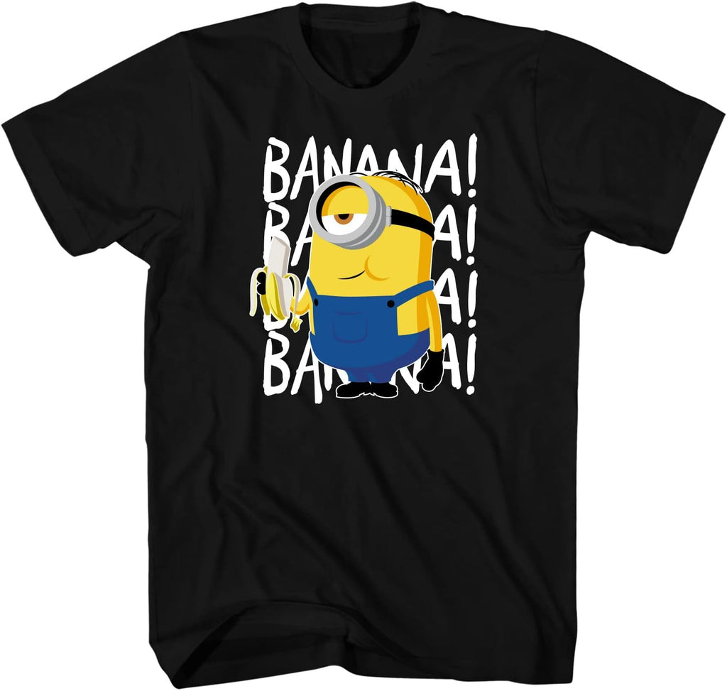 Despicable Me Minions Banana Youth Boys T-Shirt