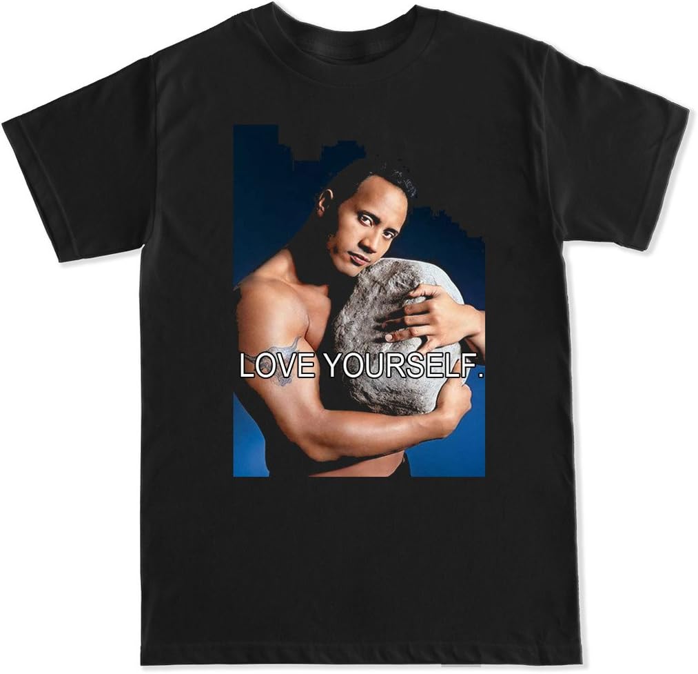 FTD Apparel Men's The Rock Squared T Shirt