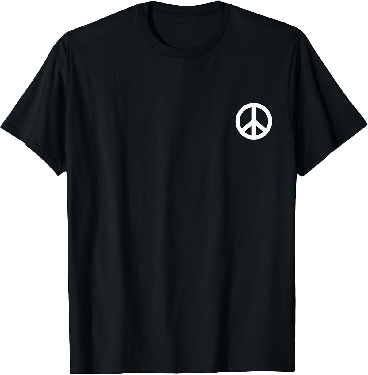 Hippie Peace Sign Costume Cool Men Women Symbol Hippy T-Shirt