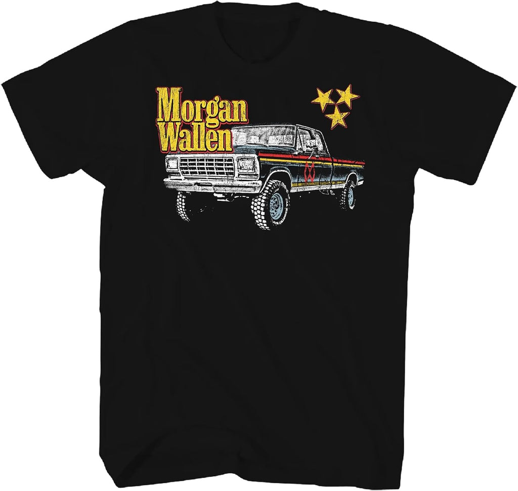 Morgan Wallen Men's Truck T-Shirt Black | Officially Licensed Merchandise