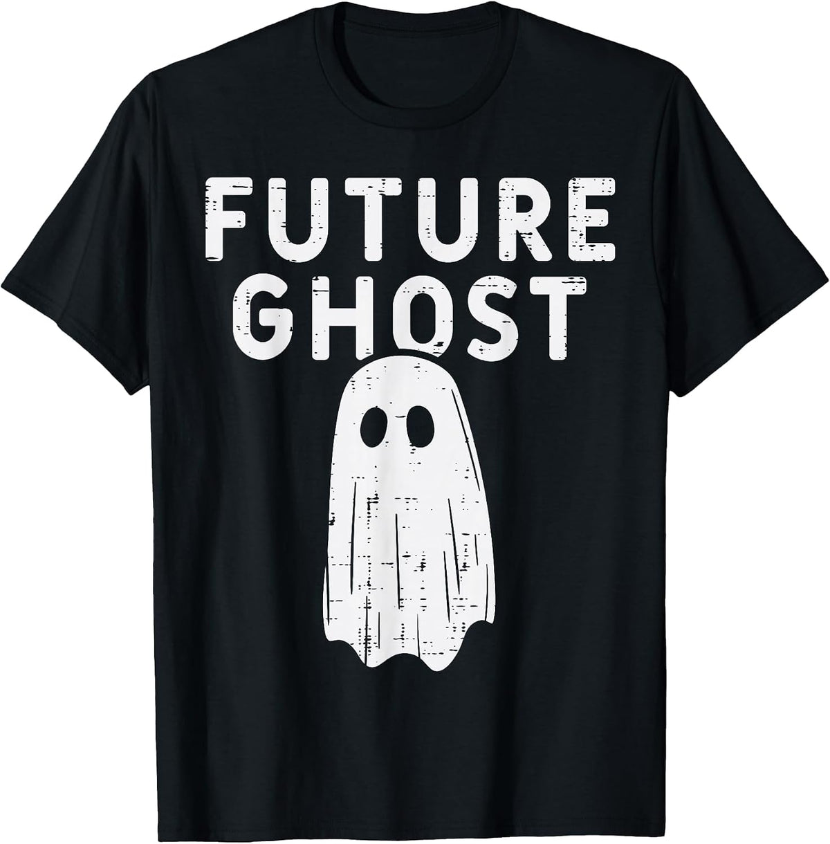 Future Ghost Funny Happy Halloween Costume Men Women Kids T-Shirt