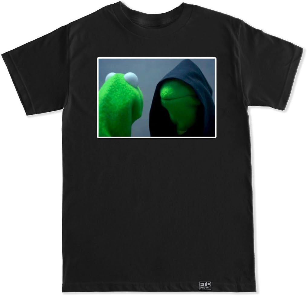 FTD Apparel Men's Evil Kermit T Shirt