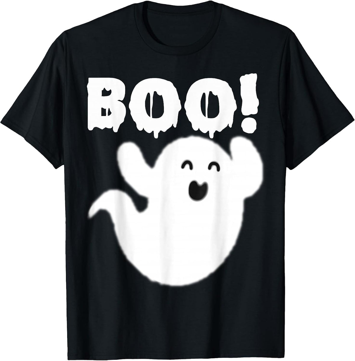 Cute Ghost T Shirt - Cool Funny Ghost Boo Halloween Kids tee T-Shirt