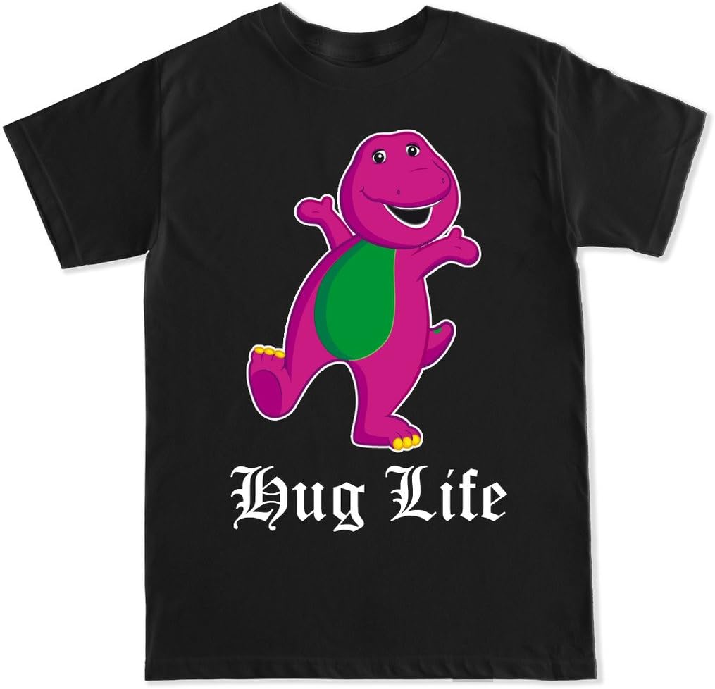 FTD Apparel Men's Hug Life Barney T Shirt