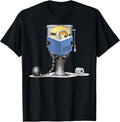 Despicable Me Minions How to Escape Prison Graphic T-Shirt T-Shirt, Men, Black, Small