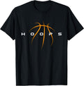 Hoops - Basketball Player Fan Basketball Coach T-Shirt