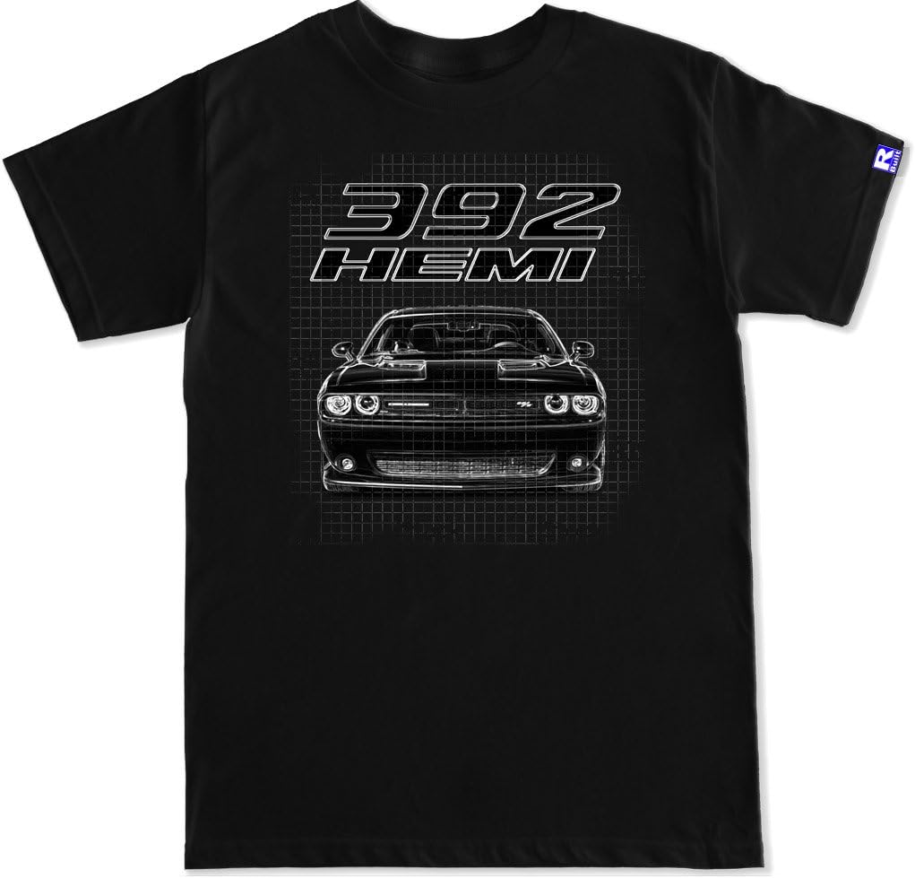 FTD Apparel R Built Men's 392 Hemi Sketch T Shirt