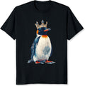 Funny Penguin Shirt for Men Emperor Penguin Graphic Tee Gift for Penguin and Animal Lovers
