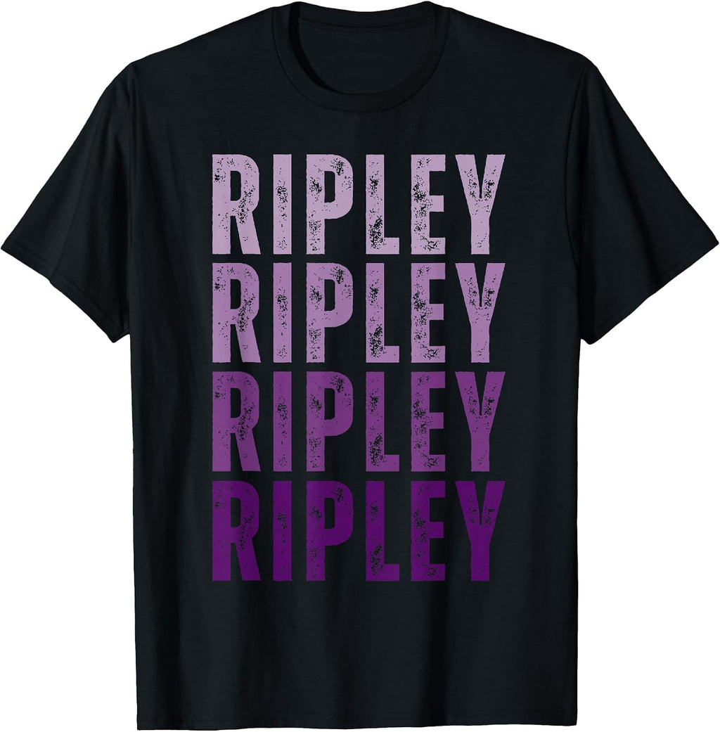 Vintage Ripley Personalized Name I Love Ripley T-Shirt