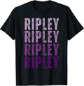Vintage Ripley Personalized Name I Love Ripley T-Shirt