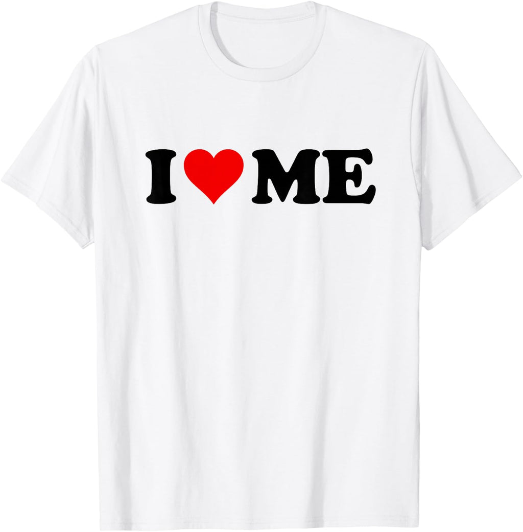 Red Heart I Love Me T-Shirt