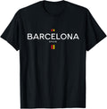 Barcelona Spain Retro Vintage T-Shirt