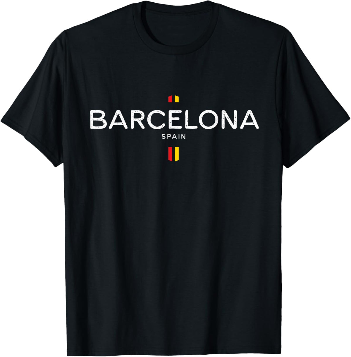 Barcelona Spain Retro Vintage T-Shirt