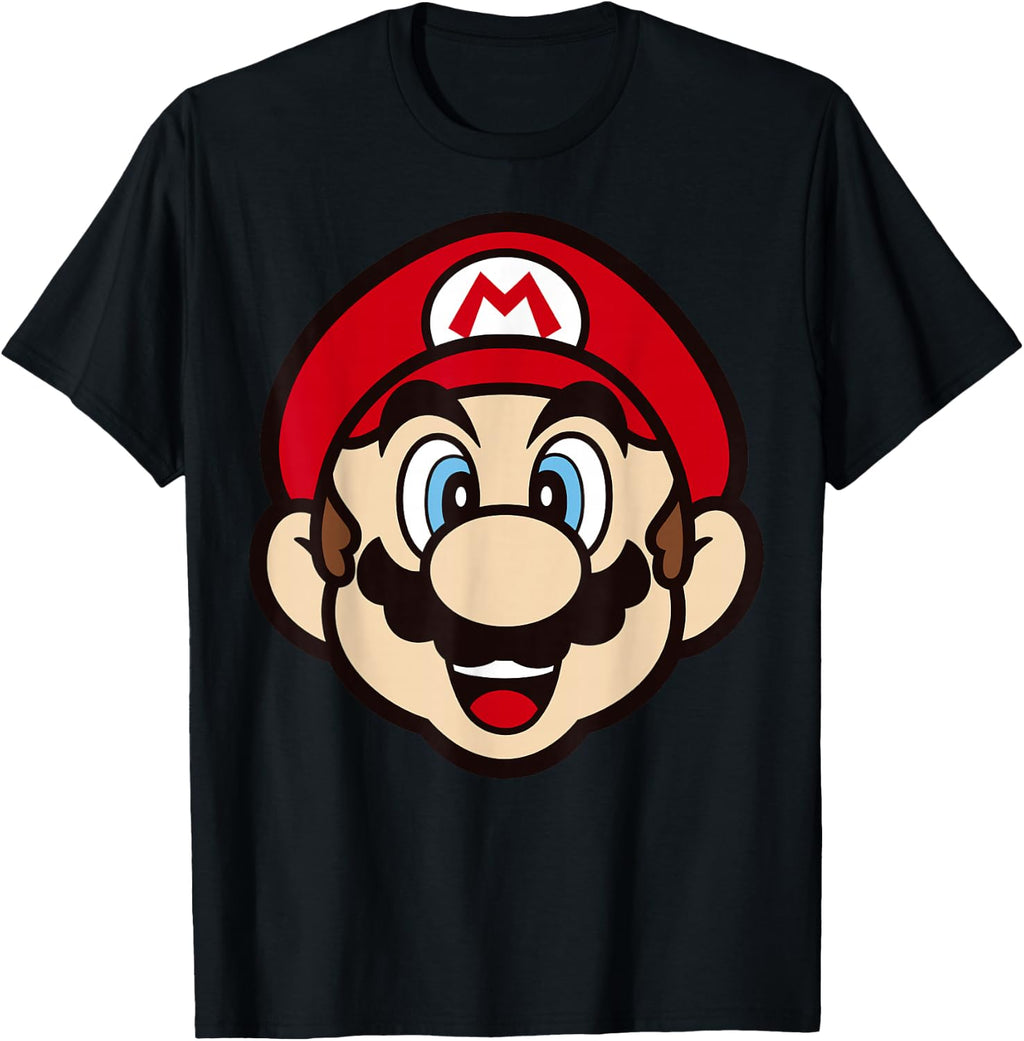 Super Mario Big Face Mario T-Shirt