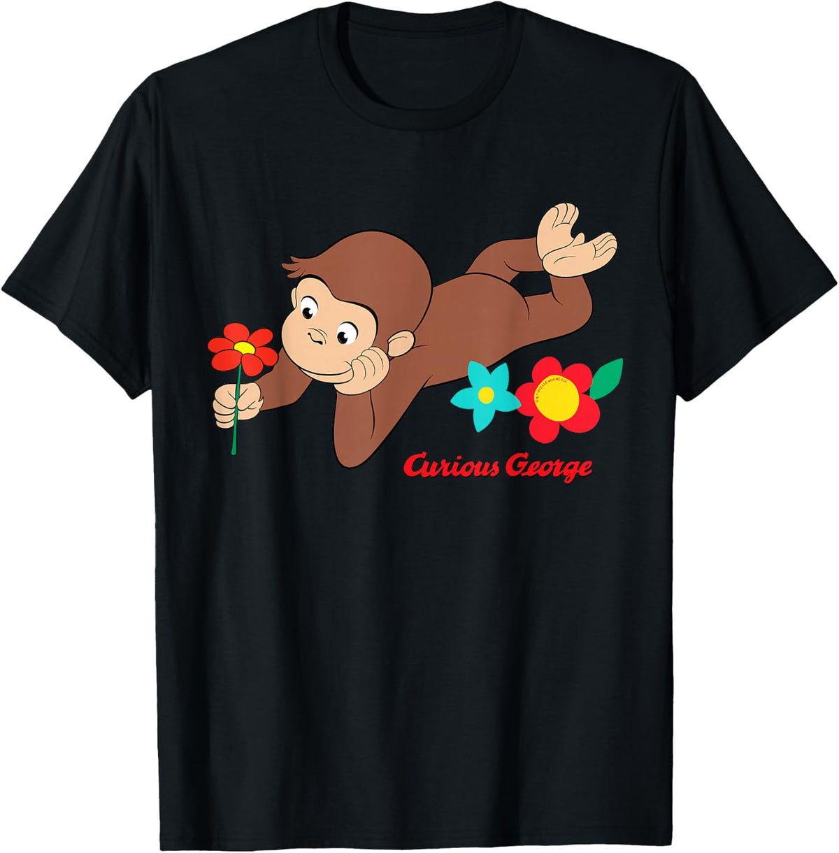 Curious George Spring Flower Fun T-Shirt