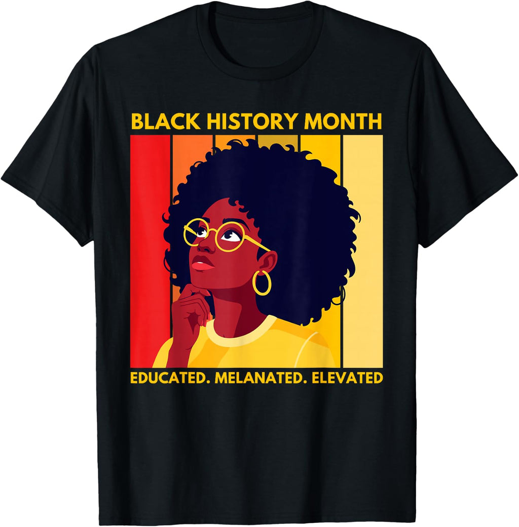 Black History Month African American T-Shirt