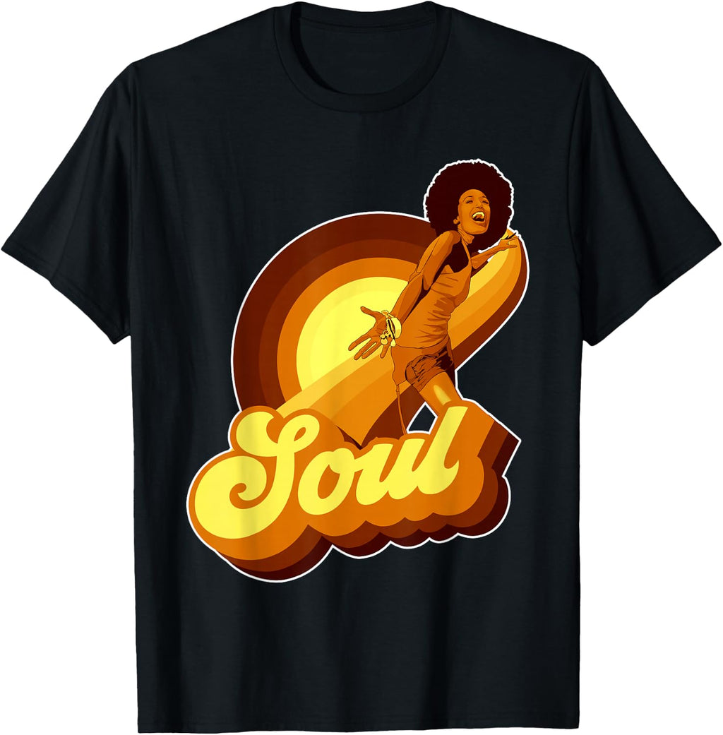 70s Funk Afro Soul T-Shirt