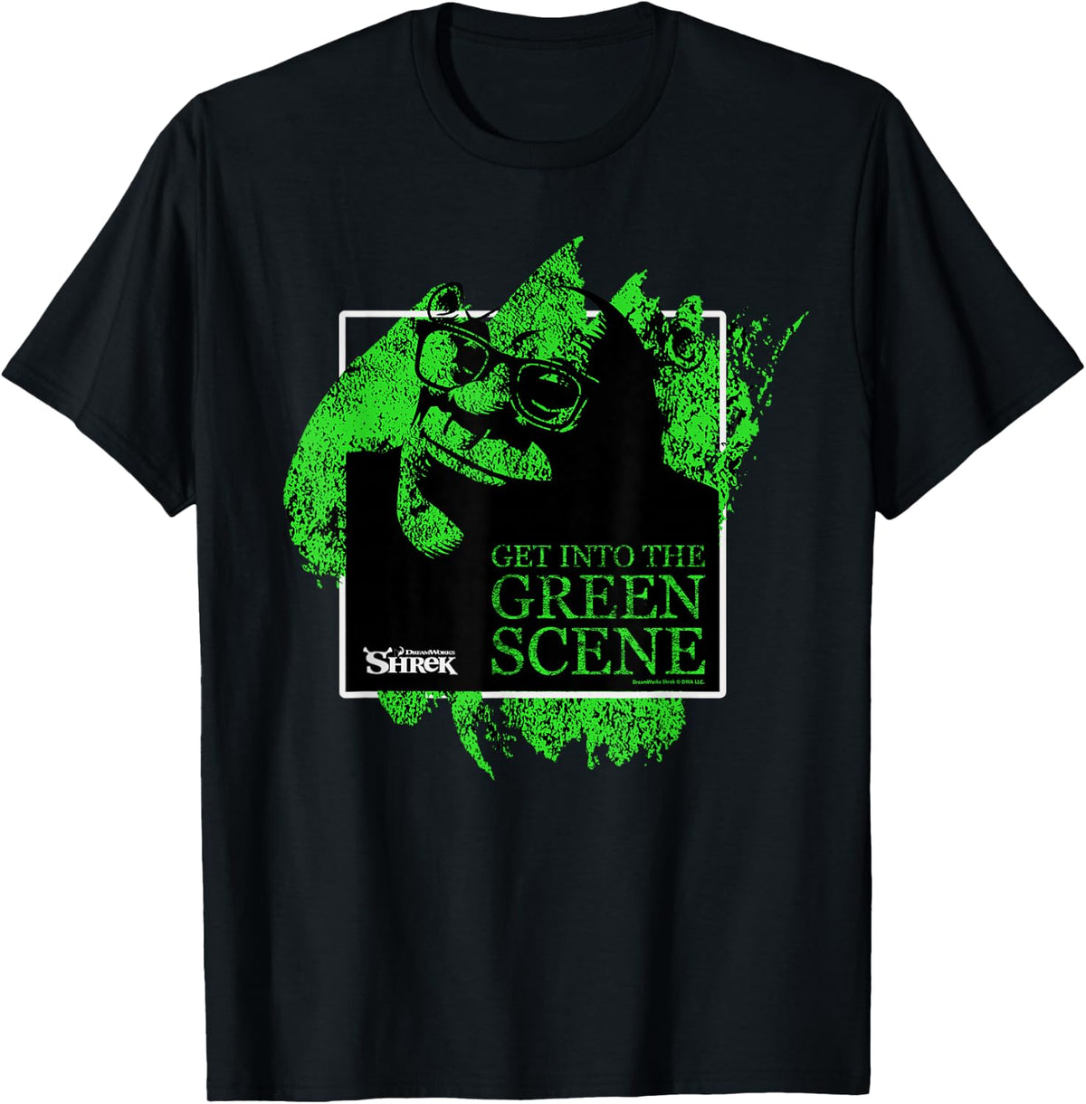 Shrek Get Into The Green Scene T-Shirt