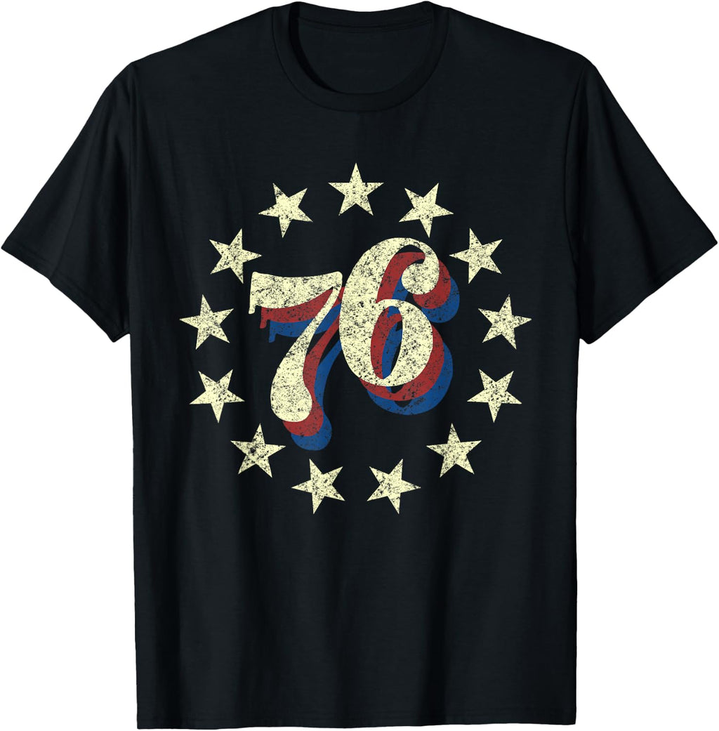50th Birthday 1976 USA Bicentennial 1776 T-Shirt