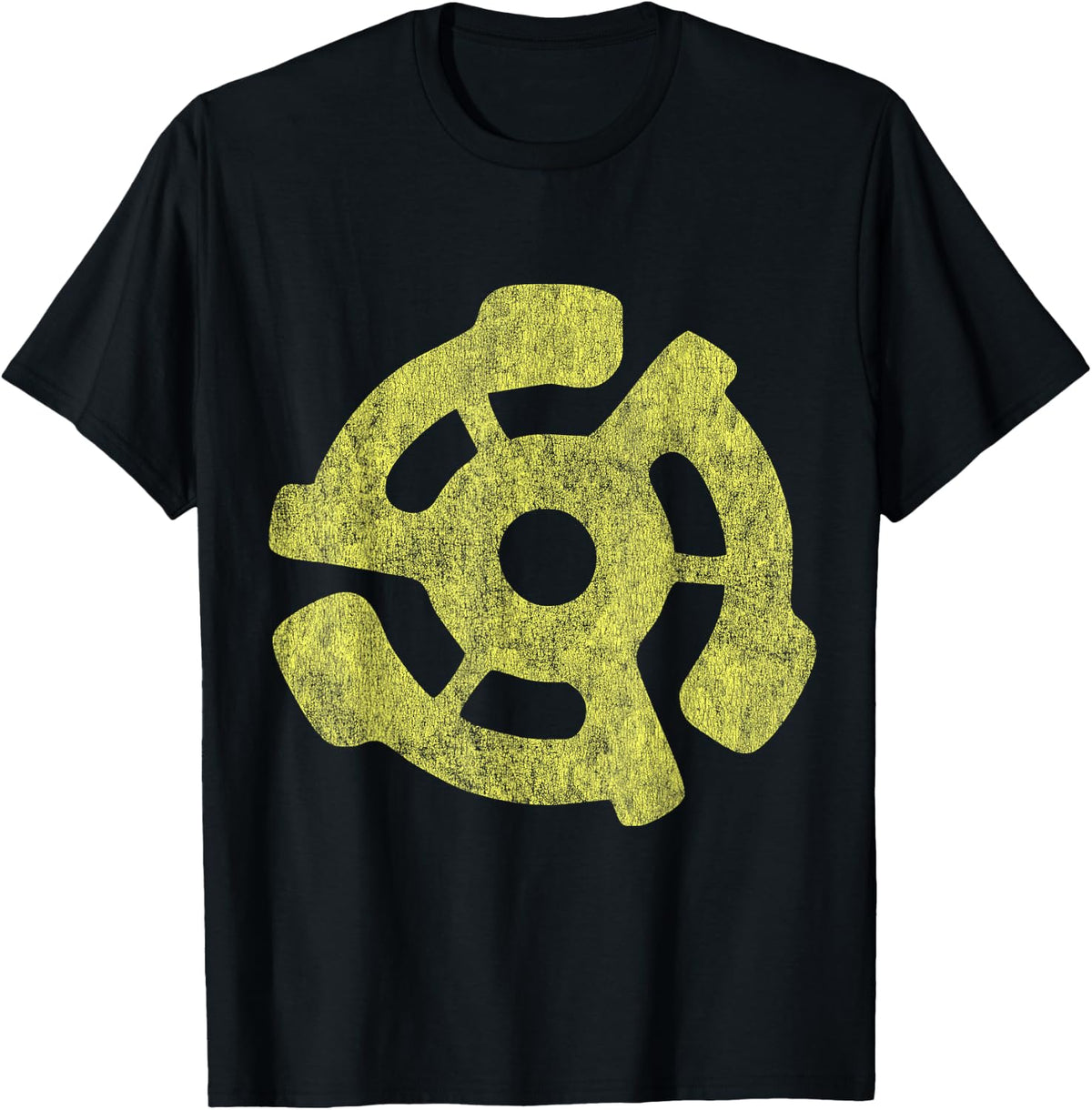 45 RPM Adapter T-Shirt record audiophile shirt T-Shirt